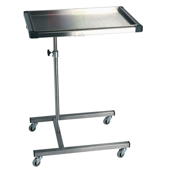 Instrument Table Mayo type SS On Castors